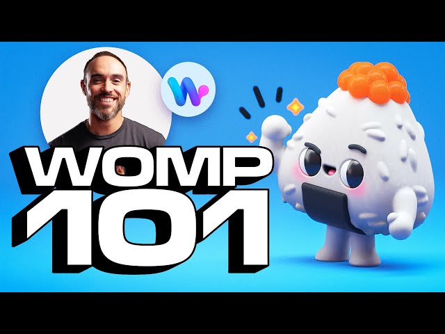 Create 3D Models in Your Web Browser with Womp - Onigiri Character Tutorial