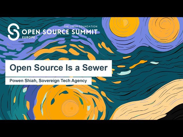 Open Source Is a Sewer - Digital Infrastructure as Public Commons