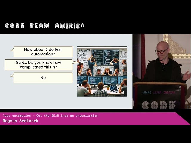 Test Automation - Get the BEAM into an Organization