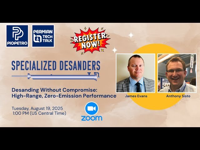 Desanding Without Compromise - High-Range, Zero-Emission Performance