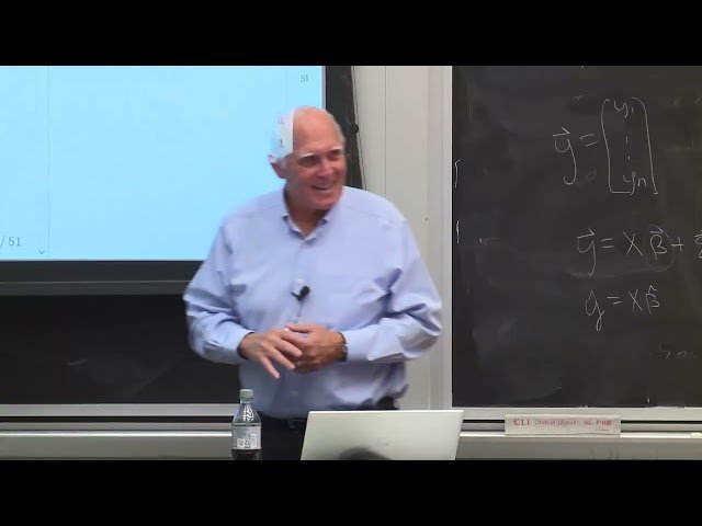 Regression Analysis - Ordinary Least Squares Estimation and Statistical Properties - Lecture 8