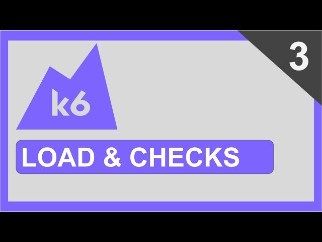 K6 Beginner Tutorial - Checks and Thresholds - Part 3