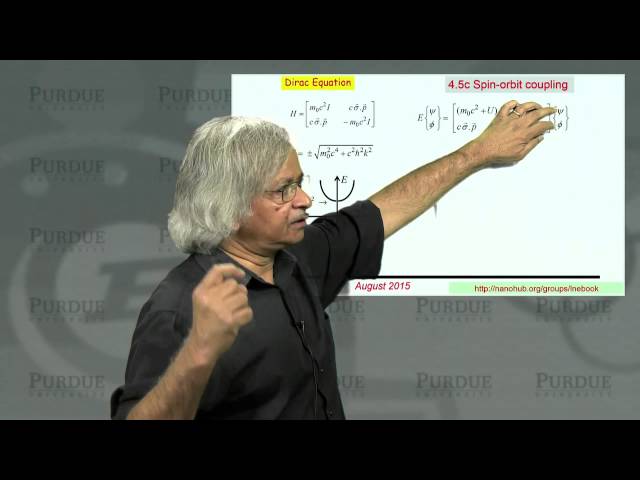 Fundamentals of Nanoelectronics Part B - Vectors and Spinors - L4.5