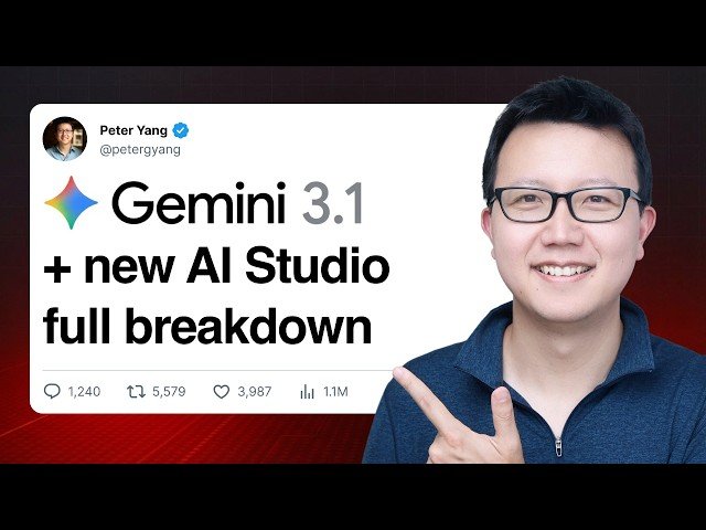Gemini 3.1 and New AI Studio - Full Prototyping Tutorial in 18 Minutes