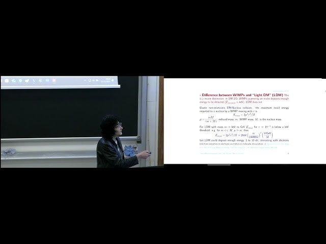 Particle Dark Matter Detection - Lecture II
