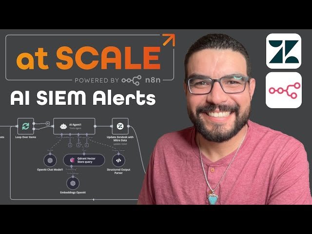 Deploying MITRE ATT&CK in Qdrant - AI-Powered SIEM Alert Enrichment with n8n and Zendesk