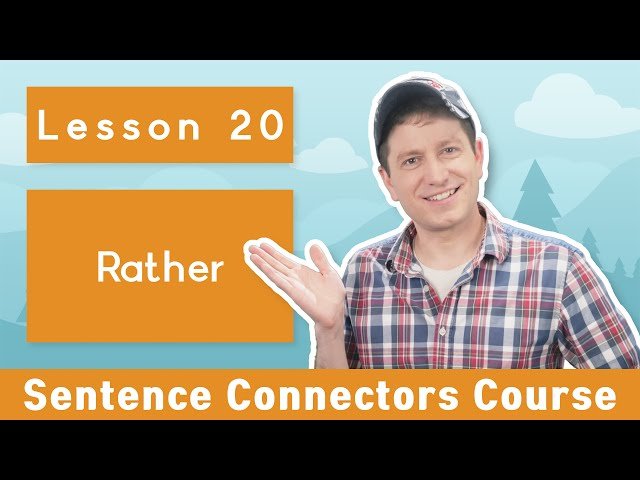 Korean Sentence Connectors - Rather (#20)