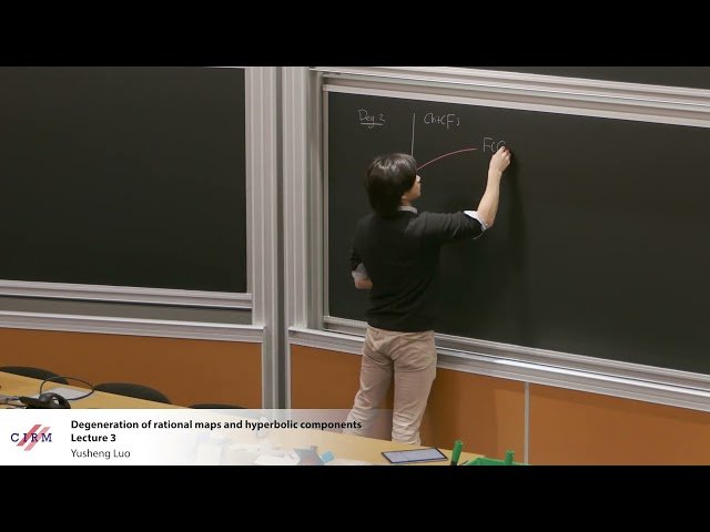 Degeneration of Rational Maps and Hyperbolic Components - Lecture 3