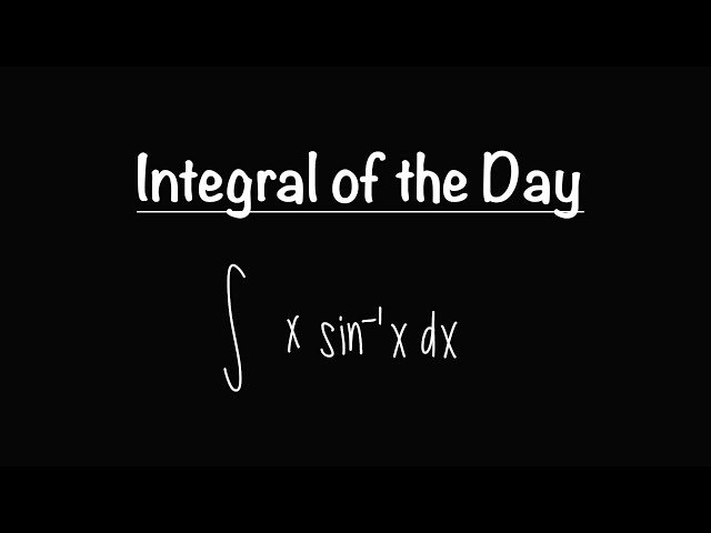 Two Paths to One Inverse Trigonometric Integral - Calculus 2 Integration Tips