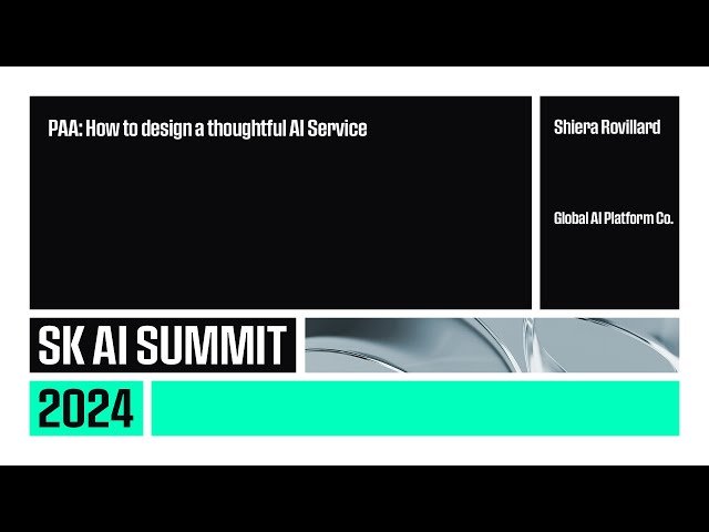 How to Design a Thoughtful Personal AI Agent Service