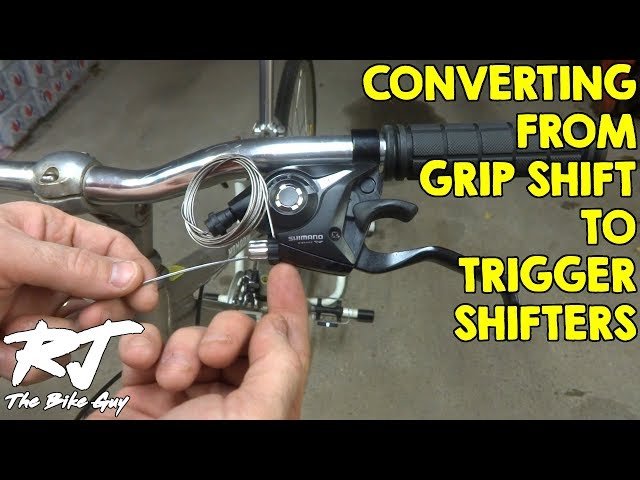 Converting Bike Shifters - From Grip Shift to Trigger Shifters