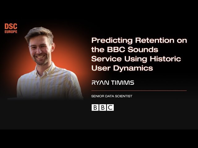 Predicting Retention on the BBC Sounds Service Using Historic User Dynamics