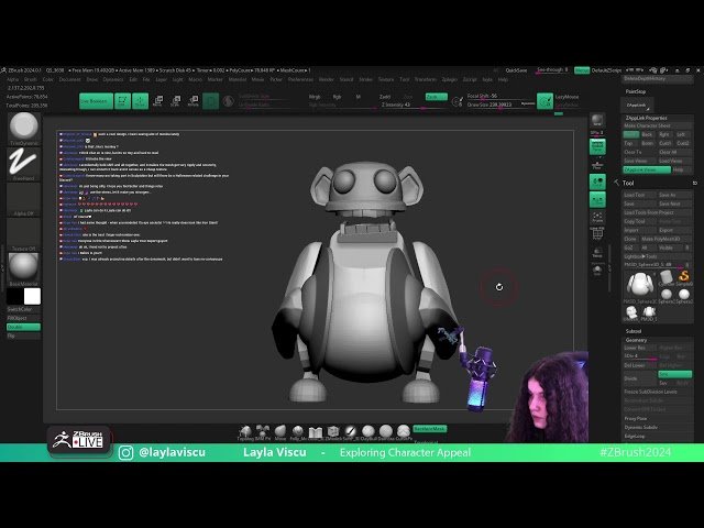 Exploring Character Appeal in ZBrush 2024