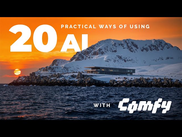 AI Integration for 3D Artists - ComfyUI Workflows for Architectural Visualization