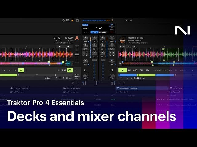 Traktor Pro 4 Essentials - DJ Software Tutorial
