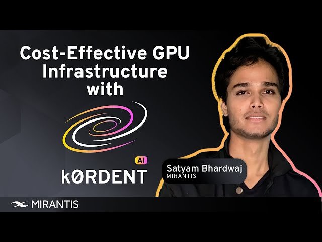 Deliver AI-Ready Infrastructure Without Hyperscaler Complexity Using Mirantis k0rdent AI