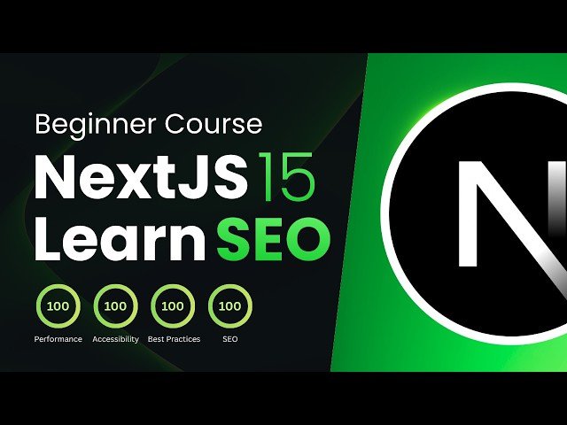 NextJS SEO Crash Course - Metadata, Robots, Sitemap, OpenGraph