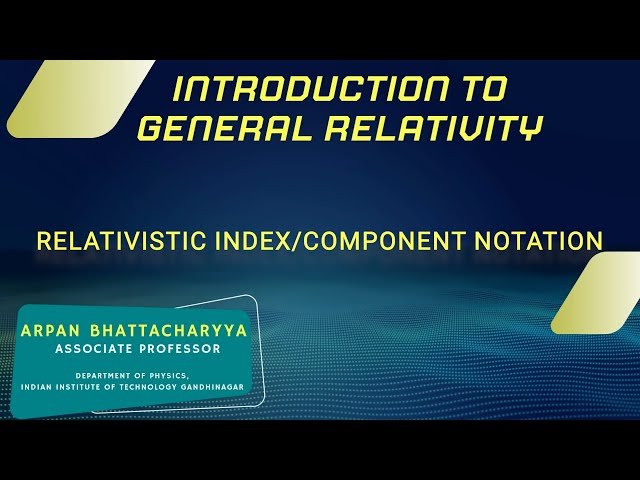 Relativistic Index/Component Notation - 4-Vector Component Notation, Vectors and One-Forms
