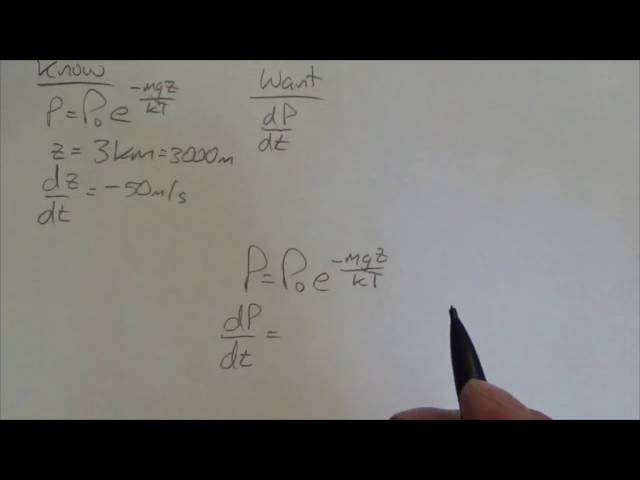 Math 31 Related Rates Problems