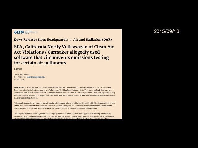 10 Years of Dieselgate - Reverse Engineering Diesel Emission Defeat Devices