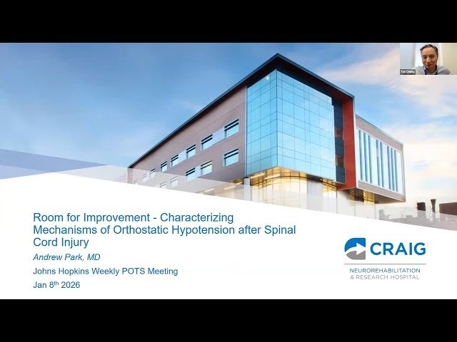 Room for Improvement - Characterizing Mechanisms of Orthostatic Hypotension after Spinal Cord Injury