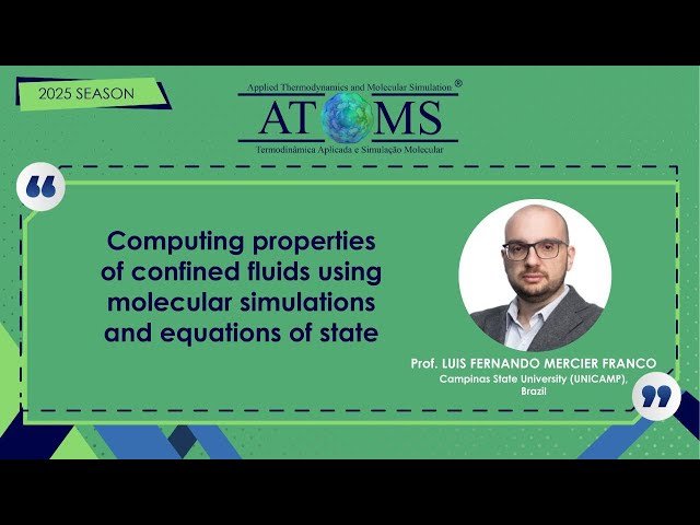 Computing Properties of Confined Fluids Using Molecular Simulations and Equations of State