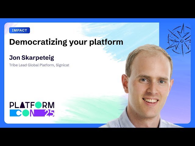 Democratizing Your Platform - Building Guardrails for Large-Scale Adoption