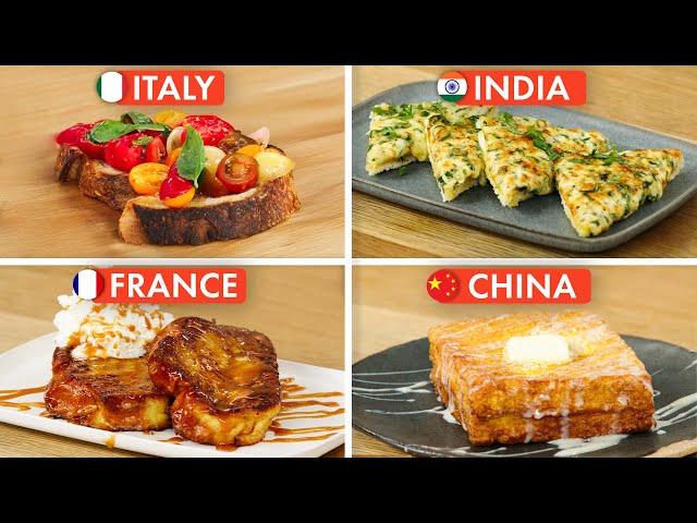 10 Chefs From 10 Countries Make Toast