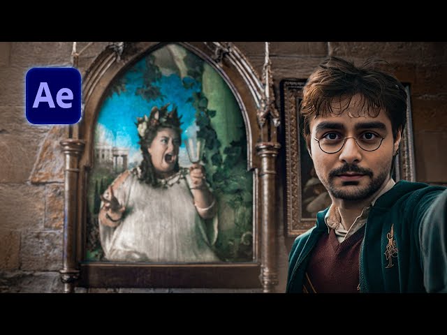 Creating Harry Potter-Style Magical Paintings with After Effects and Pollo.AI