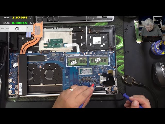 HP Envy 17-cr0503sa - Diagnosing a Complicated Fault with an Unknown IC