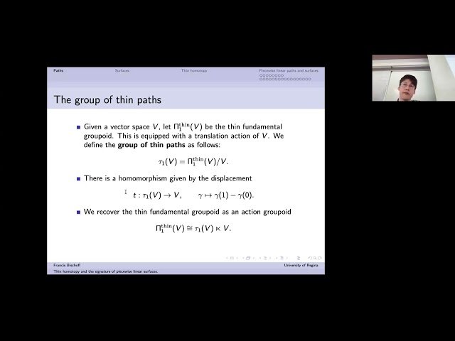 Thin Homotopy and the Signature of Piecewise Linear Surfaces