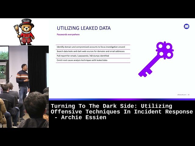 Turning to the Dark Side: Utilizing Offensive Techniques in Incident Response