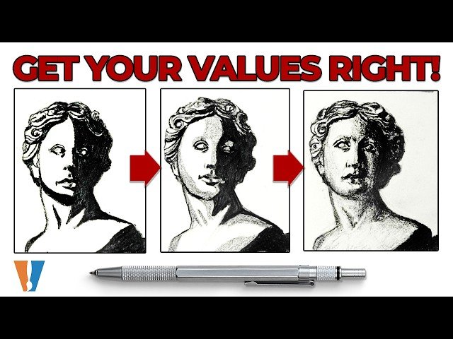 Value Drawing Exercise - Match Those Values!
