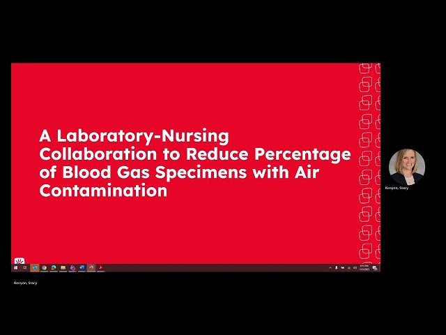 Navigating Real-World Challenges in Blood Gas Specimen Collection - A Collaborative Journey to Improve Specimen Integrity