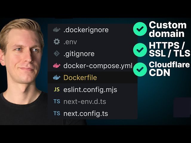 Dockerize Next.js 16 and Deploy to VPS - Custom Domain, SSL, CDN Cloudflare, Docker Compose