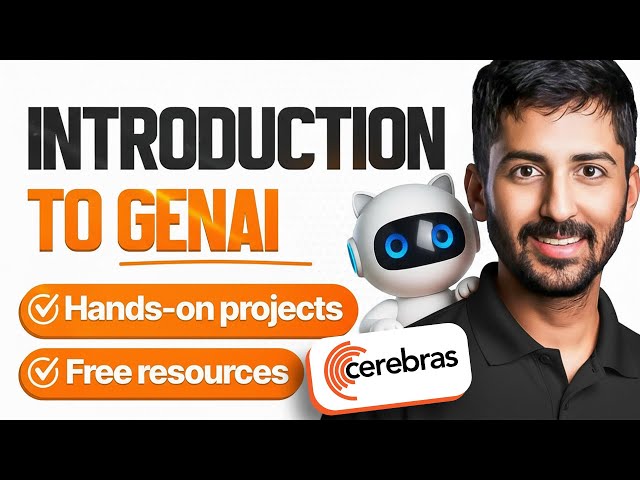 Generative AI Tutorial for Beginners - Build Your Free AI Coding Assistant