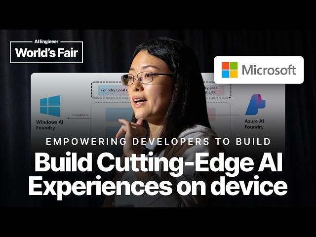 Foundry Local - Cutting-Edge AI Experiences on Device with ONNX Runtime and Olive