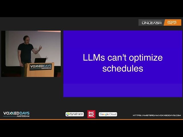 LLMs Can't Optimize Schedules, but AI Can!