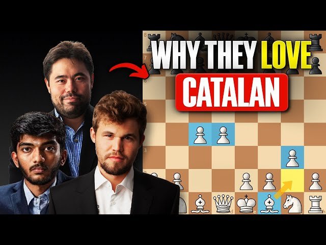 Catalan Chess Opening - Complete Guide for White After 1.d4