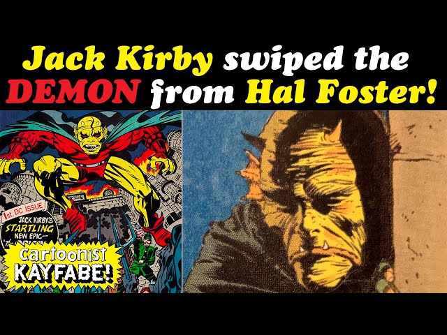 Free Video: Jack Kirby Stole His Greatest Creations from Hal Foster's ...