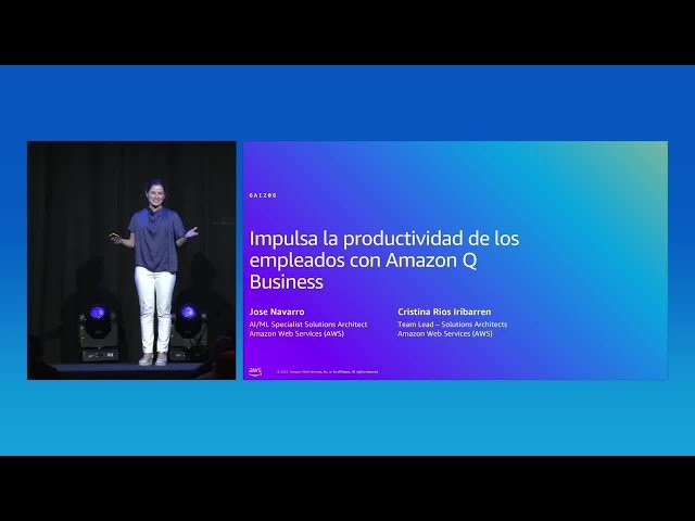 Impulsa la Productividad de los Empleados con Amazon Q Business
