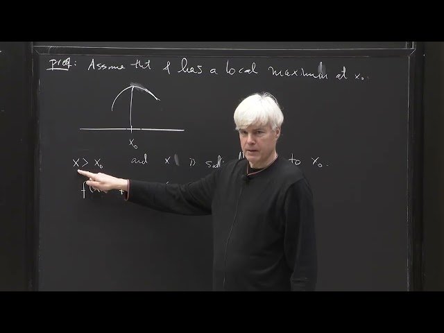 Rolle's Theorem - Mean Value Theorem - L'Hôpital's Rule - Taylor Expansion - Lecture 16
