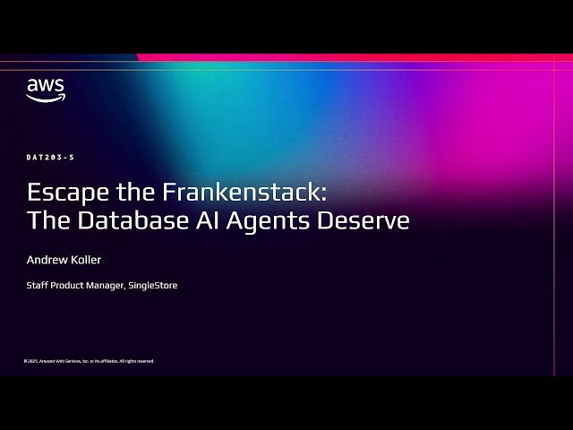 What Database Would Your AI Agents Choose - Escape the Frankenstack