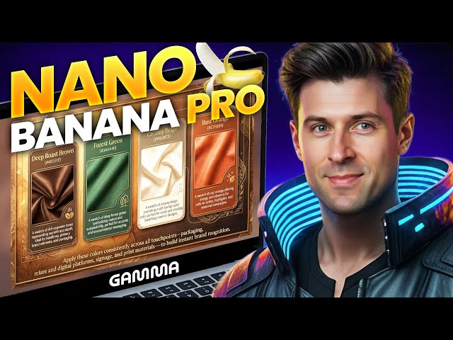 Creating Illustrated Slides with Nano Banana PRO and Gamma - Step-by-Step Tutorial