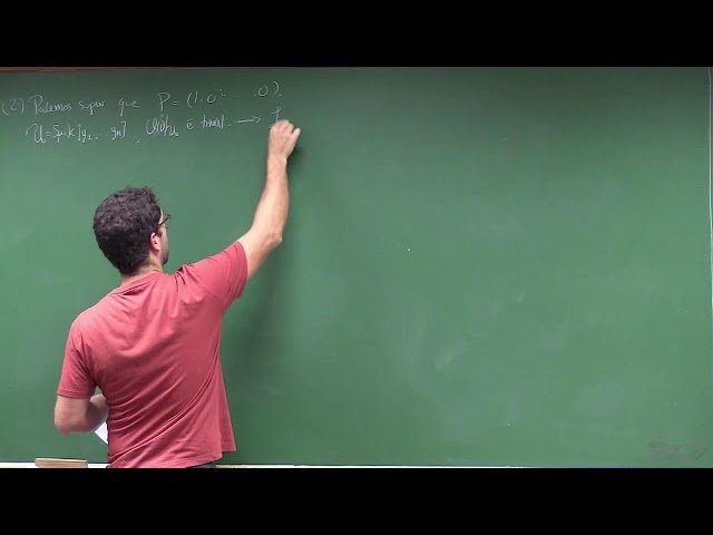 Doutorado: Geometria Algébrica II - Aula 17 (20/05/2025)