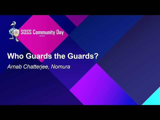 Who Guards the Guards? - Securing Open Source Security Tools