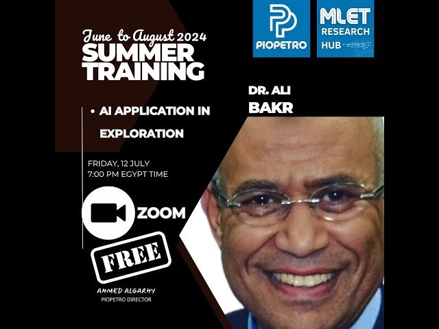 Petroleum Engineering and Energy Transition Summer Training 2024