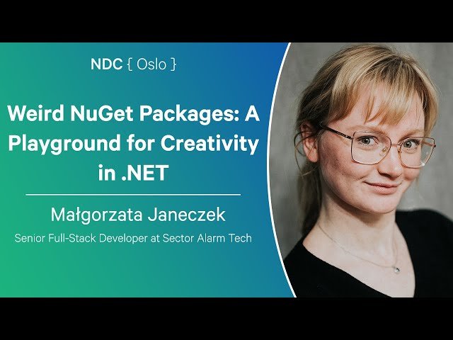 Weird NuGet Packages - A Playground for Creativity in .NET
