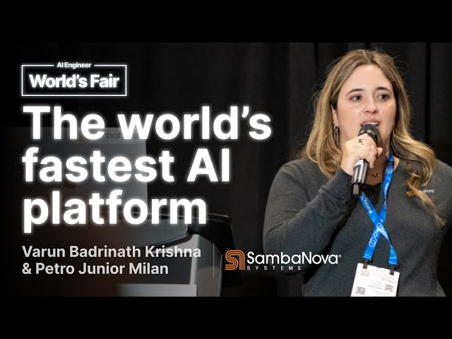 Build Enterprise Generative AI Apps Using Llama 3 at 1,000 Tokens/s on the SambaNova AI Platform