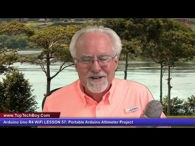 Portable Arduino Altimeter Project Using GY-87 and BMP180 Sensors - Lesson 57